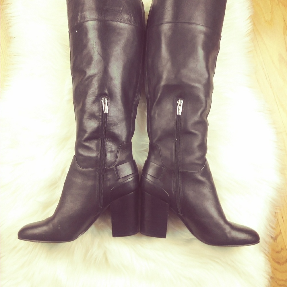 Camuto tall black boots
